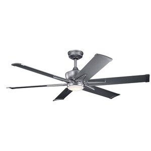 Kichler Lighting Szeplo Patio 60 In 17w 6 Blade Ceiling Fan With