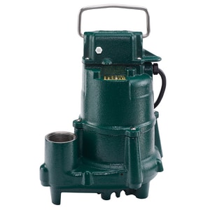 Zoeller Pump Co Flow-Mate 1/2 HP 115V Non-Automatic Cast Iron Submersible Sump Pump (N98) Z980002 at Pollardwater