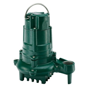 Zoeller Pump Co Flow-Mate 1-1/2 in. 115V 10.7A 1/2 hp 93 gpm NPT Cast Iron Effluent Pump Z1370002 at Pollardwater