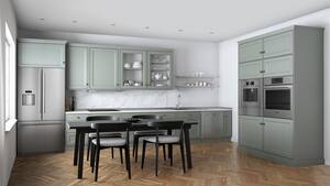 Bosch Benchmark 36 In 14 Cf Built In French Door Refrigerator In