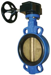 FNW® 711 Series 12 in. Ductile Iron Buna-N Gear Operator Handle Butterfly Valve FNW711BG12 at Pollardwater