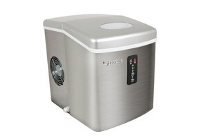 Edgestar 11 11 16 In 2 5 Lb Portable Outdoor Ice Maker In Stainless Steel Ip210ss Ferguson