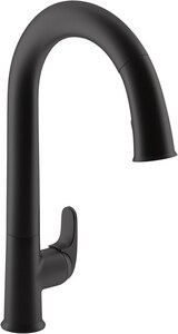Kohler Sensate Single Handle Sensor Pull Down Kitchen Faucet In