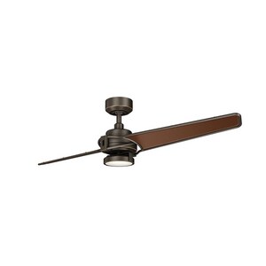 Kichler Lighting Xety 17w 2 Blade Led Ceiling Fan With 56 In