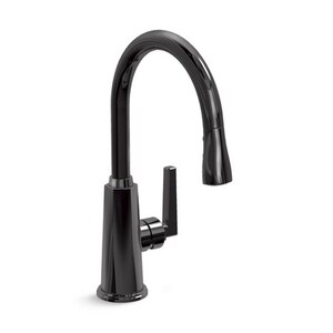 Kallista Bill Sofield Single Handle Kitchen Faucet In Black Nickel