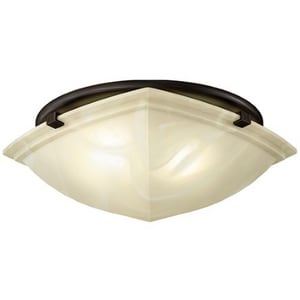 Broan Nutone 80 cfm Decorative Bath Fan with Light in Oil ...