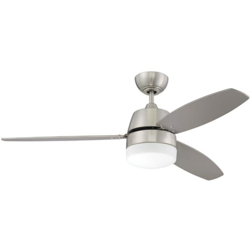 52 in blade ceiling fan brushed polished nickel