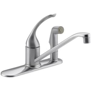 KOHLER Coralais® 3-Hole Kitchen Faucet with Single Loop ...