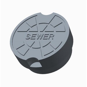 PROSELECT® 5-1/4 in. Cast Iron Valve Box Lid for Sewer IVBLIDS at Pollardwater