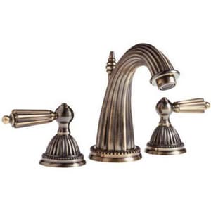 Santec Monarch Crystal Ii Widespread Lavatory Faucet With Double