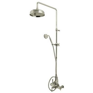 Rohl Verona Exposed Shower Faucet In Satin Nickel