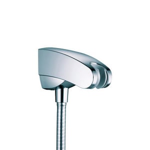 Hansgrohe Porter Hand Shower Holder with Outlet in Brushed - 27508821 - Ferguson