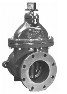 Mueller Company A-2360 Series Push On x Flanged Cast Iron Resilient