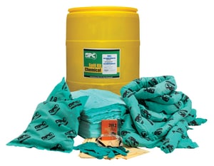 Brady Worldwide 55 gal Drum Chemical Spill Kit BSKH55 at Pollardwater