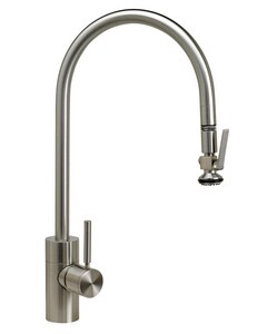 Waterstone Contemporary Single Handle Pull Down Kitchen Faucet In