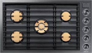 Dacor Modernist 36 In 5 Burner Natural Gas Sealed Cooktop In