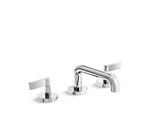 Kallista One Two Handle Widespread Bathroom Sink Faucet In Gun