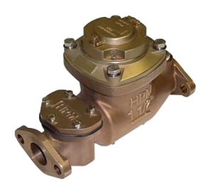 Zenner Model ZTMB 1-1/2 in. Flanged 250 gpm Bronze Cold Water, Turbine Meter with VL-9 Encoded Remote Totalizer - US Gallons ZZTMB01USEBV9M at Pollardwater