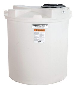 Snyder 550 gal HDLPE and Sodium Hypochlorite Bulk Storage Tank S1800000N52 at Pollardwater
