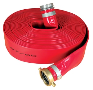 Abbott Rubber Co Inc 2 in. x 50 ft. MNPSH x FNPSH PVC Discharge Hose in Red A1152200050NPSH at Pollardwater