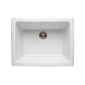 Rohl Allia 24 X 18 1 2 In Fireclay Single Bowl Undermount