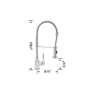 Blanco America Meridian Semi Pro Single Handle Pull Down Kitchen