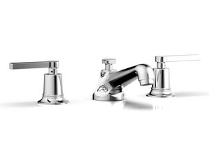 Phylrich 3 Hole Bathroom Faucet With Double Lever Handle 501 02