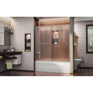 Dreamline Infinity Z 60 In Frameless Sliding Tub And Shower Door