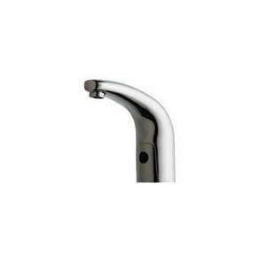 Chicago Faucet Hytronic No Handle Sensor Bathroom Sink Faucet In