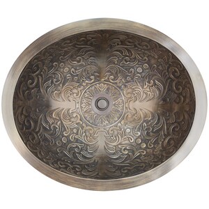 Linkasink 1 Bowl Undermount Lavatory Sink In Antique Bronze