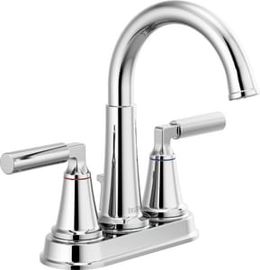 Delta Faucet Bowery Double Lever Handle Centerset And Minispread