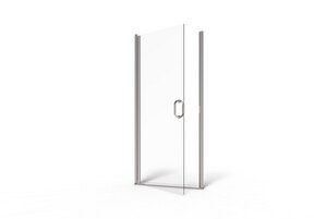 Basco Shower Enclosures Infinity Frameless Single Swing Shower