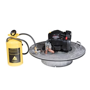 Cherne Air-Loc® Smoke Blower with Fluid Conversion Kit in Yellow C303008 at Pollardwater