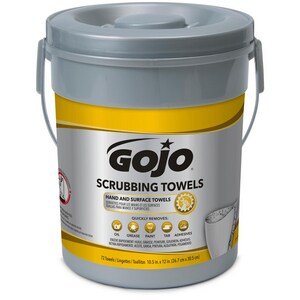 GOJO Scrubbing Towels for Hands and Surfaces, 72/Container G639606 at Pollardwater