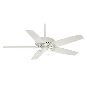 Casablanca Panama 5 Blade Ceiling Fan Motor In Snow White