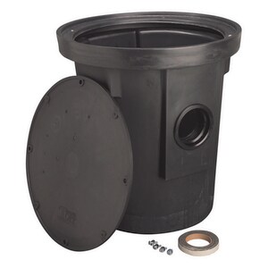 covering a sump pump pit
