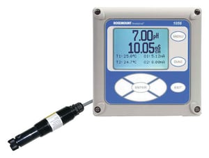 Emerson Process Management Rosemount™ Multi-Parameter Dual Channel Transmitter for Rosemount 499ADO Dissolved Oxygen Sensor E1056012535AN at Pollardwater