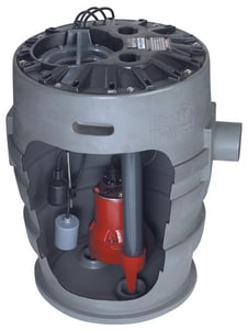 Liberty Pumps Pro370-Series 4/10 HP 115V Single Phase 2-Discharge Cast Iron Sewage Pump LP372LE41 at Pollardwater