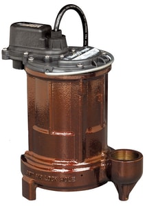 Liberty Pumps 250 Series 1/3 HP 115V Non-Automatic Cast Iron Submersible Sump Pump L2503 at Pollardwater