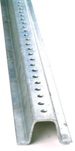 Accuform 8 ft. Galvanized Steel U-channel Sign Post AHSP109 at Pollardwater