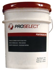 PROSELECT® 5 gal. Fast Set Hydraulic Cement PSHYD5GALFAS at Pollardwater