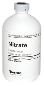 Thermo Fisher Scientific Orion™ 475ml Nitrate Interference Suppressor Solution for Orion Ion Selective Electrode T930710 at Pollardwater