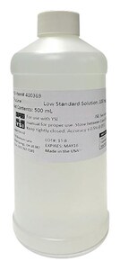 YSI TruLine 500ml Potassium Low Standard Solution Y400431 at Pollardwater