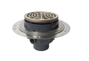 Sioux Chief Halo 3 In No Hub Pvc Floor Drain With 5 1 2 In