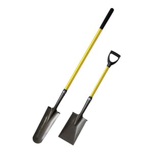 Nupla Corporation Classic Nuplaglas® 48 x 14 in. Drain Spade Hollow Back with Handle N69275 at Pollardwater