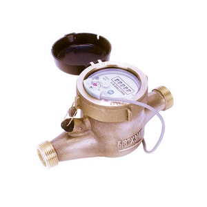 Seametrics MJN Series 1-1/2 in. NSF Bronze Cold Water, Pulse Only Meter – US Gallons SMJNR150 at Pollardwater