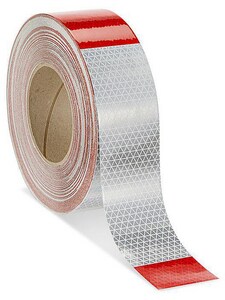 2 in. x 10 yd. Conspicuity Tape in Red and White HKPT2RW10 at Pollardwater