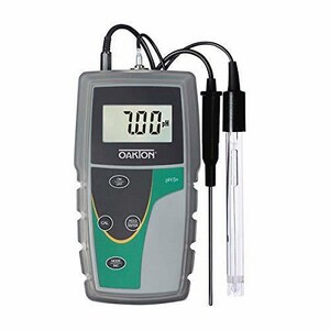 Oakton Instruments 1.5V AA Battery Powered pH 6+ Meter with Temperature Probe and Protective Rubber Boot OWD3561324 at Pollardwater