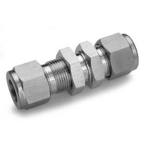Ham-Let Lok 1/2" X 1/2" 316SS Stainless Steel Union Straight Compression Fitting 