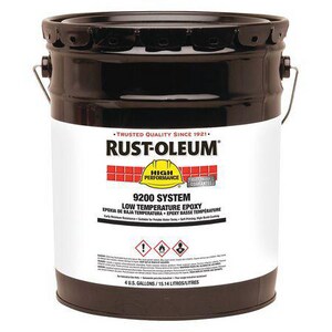 Rust-Oleum® 9200 System White Low Temperature Epoxy 5 gal R316835 at Pollardwater